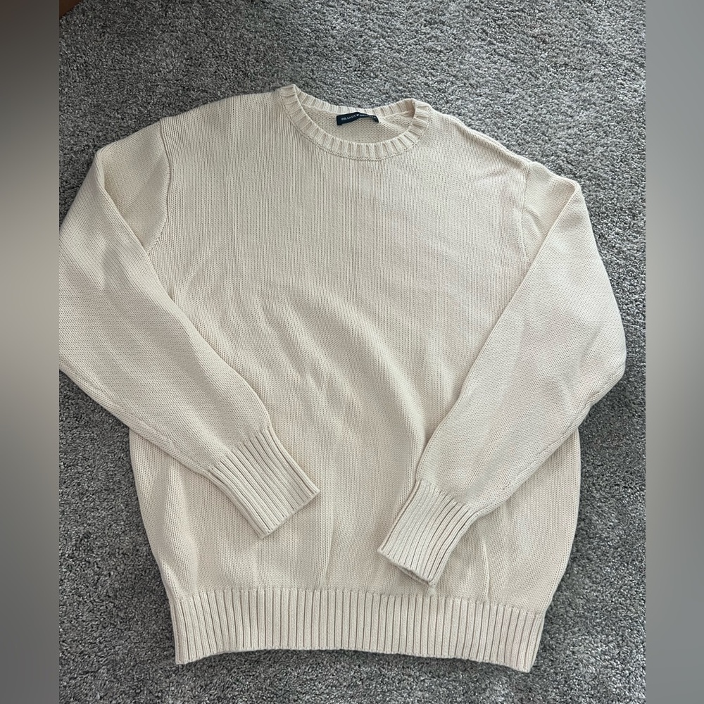 Cream colored brandy Melville knit sweater